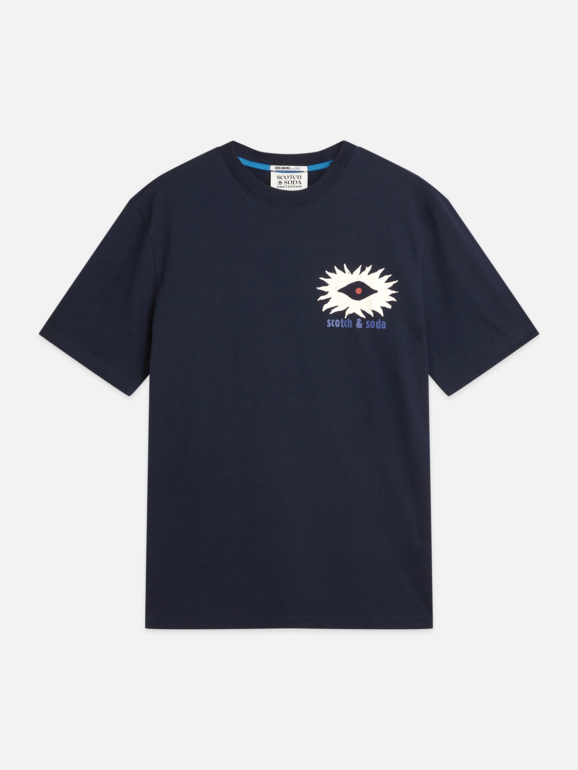 Front And Back Artwork Relaxed-Fit T-Shirt
