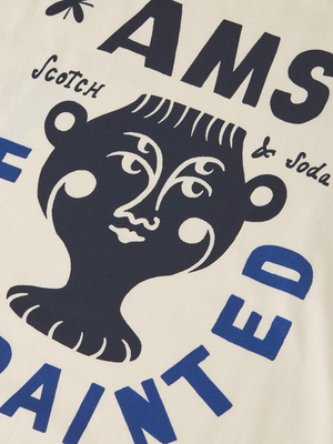 Front And Back Artwork Relaxed-Fit T-Shirt
