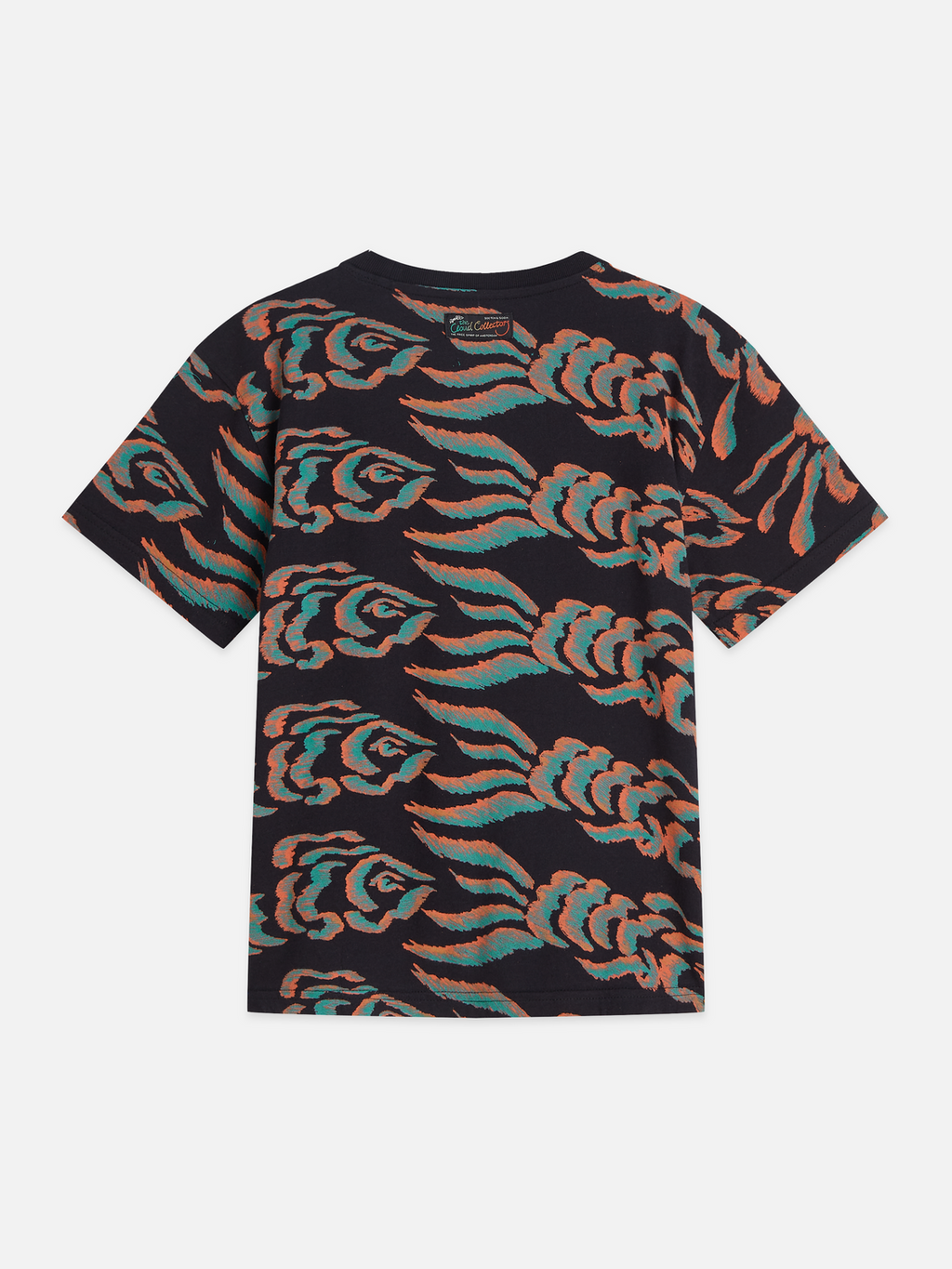 Boys Printed Artwork Cotton Relaxed T-Shirt
