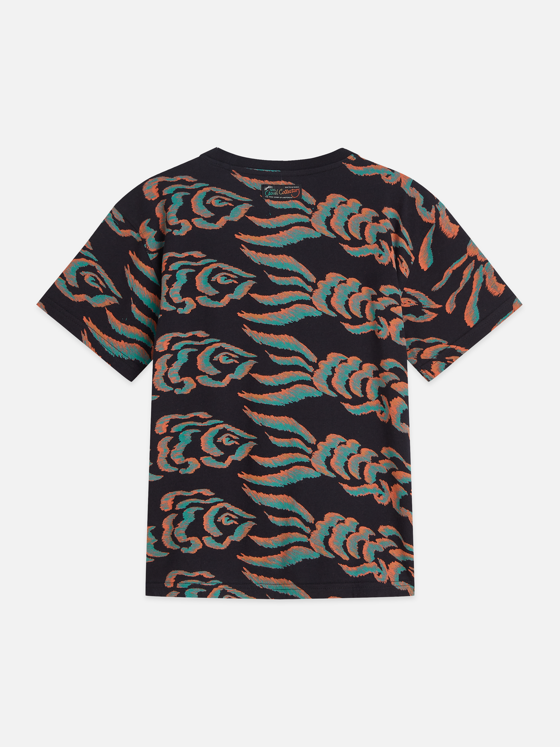 Boys Printed Artwork Cotton Relaxed T-Shirt