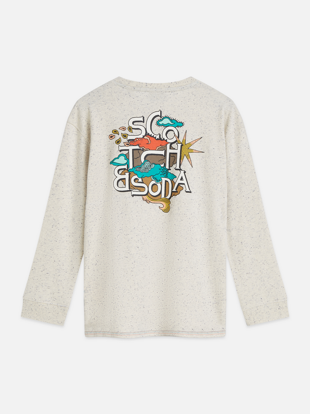 Boys Printed Artwork Cotton Neps Relaxed T-Shirt