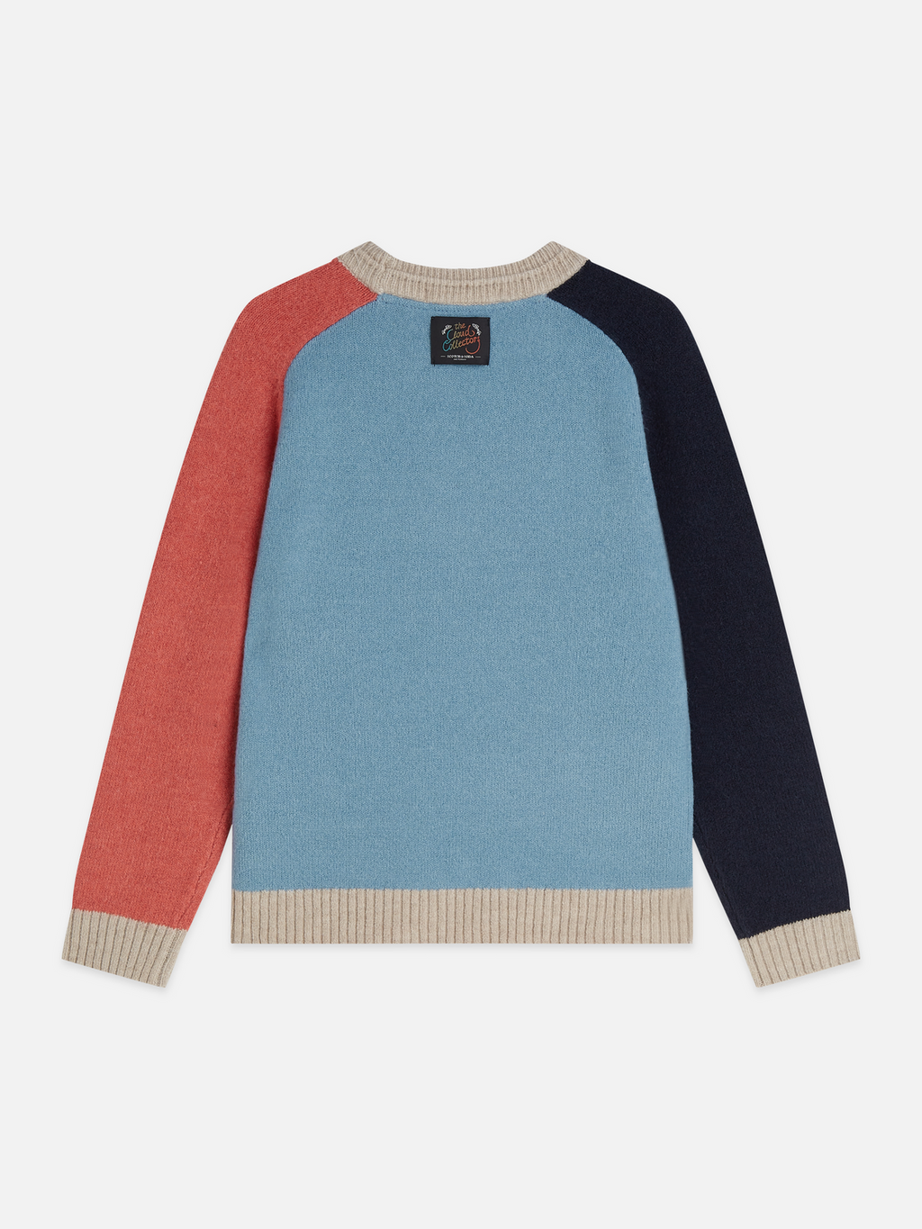 Boys' Colourblock Raglan Sleeve  Pullover
