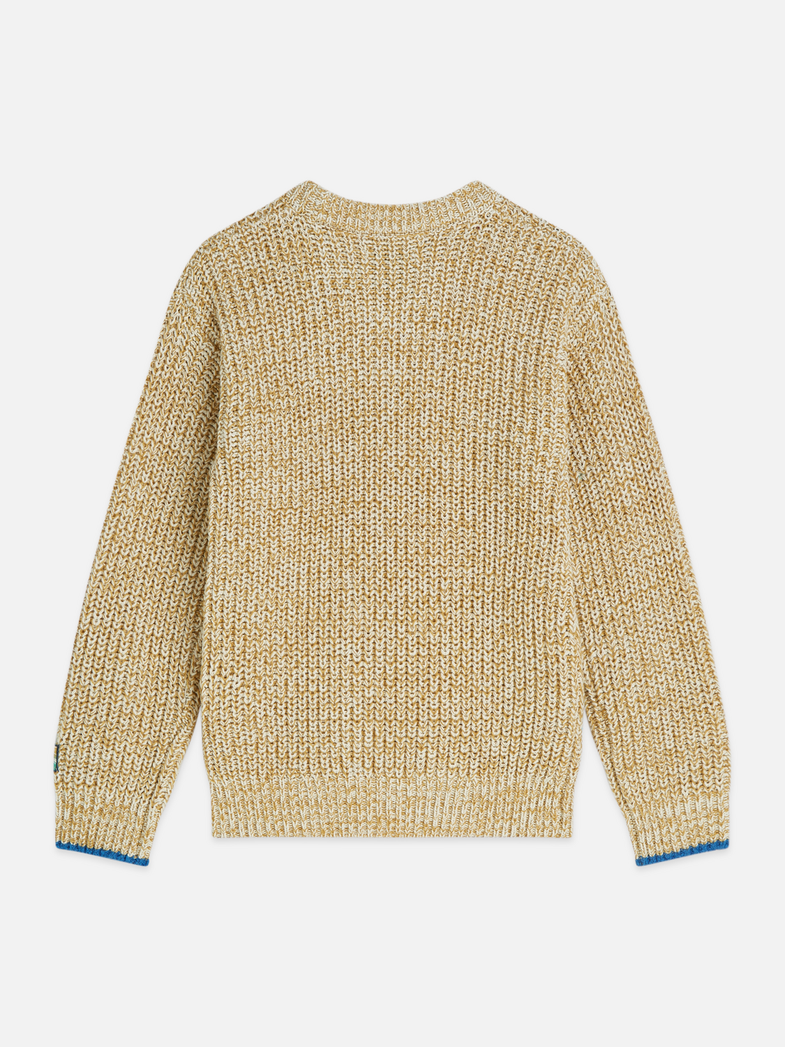 Boys Cotton-Blend Printed Artwork Dropped Shoulder Pullover