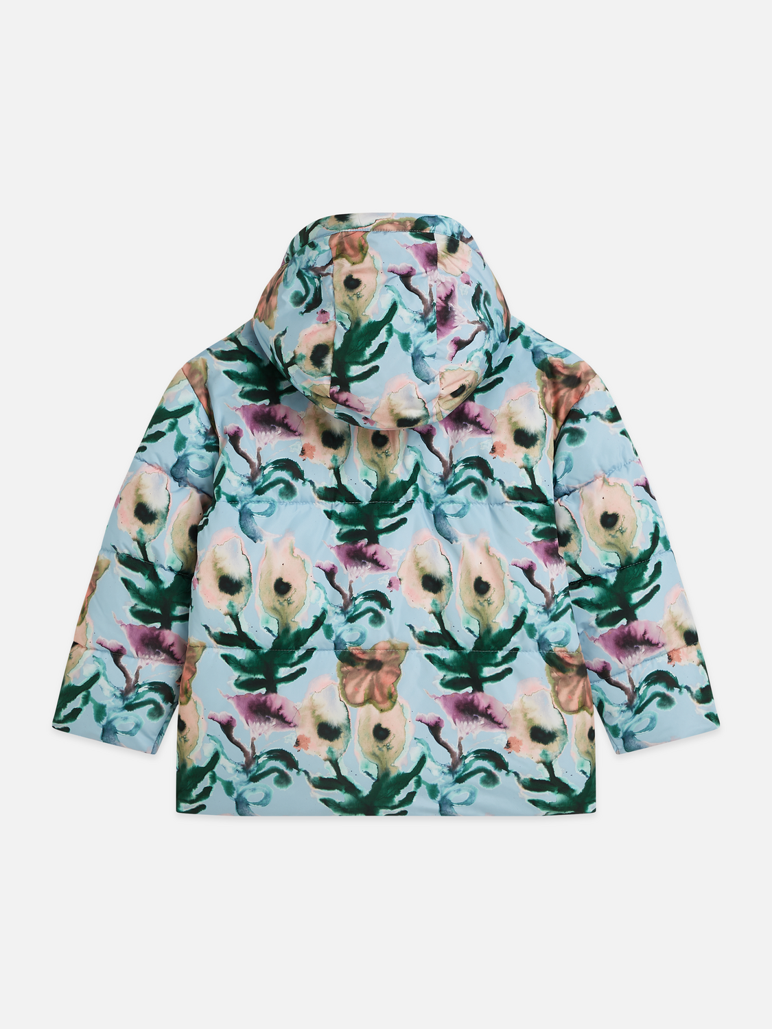 Printed Puffer Jacket
