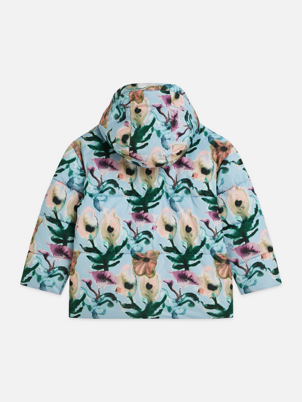 Girls' Printed Puffer Jacket