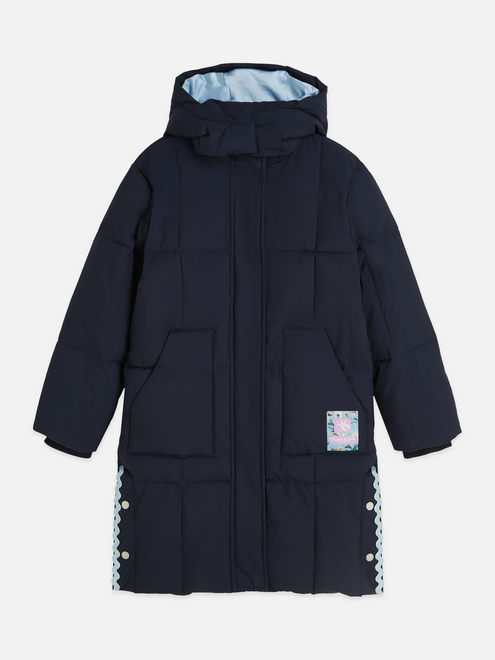 Lange Steppjacke