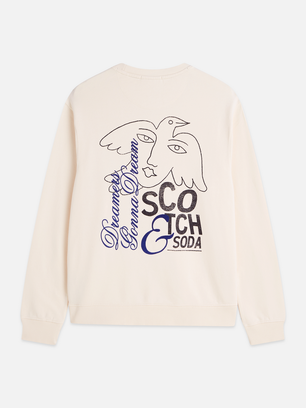 Front And Back Artwork Regular-Fit Sweatshirt
