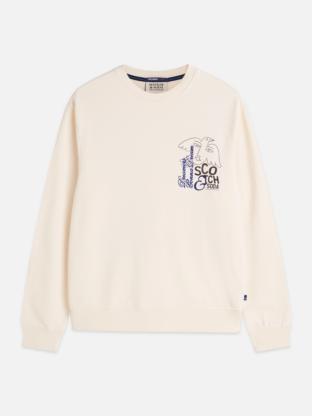 Front And Back Artwork Regular-Fit Sweatshirt