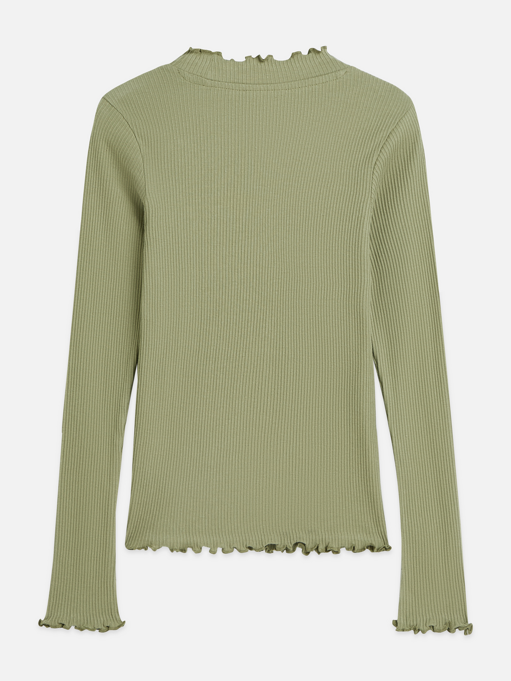 Ribbed Slimfit Longsleeved Tshirt
