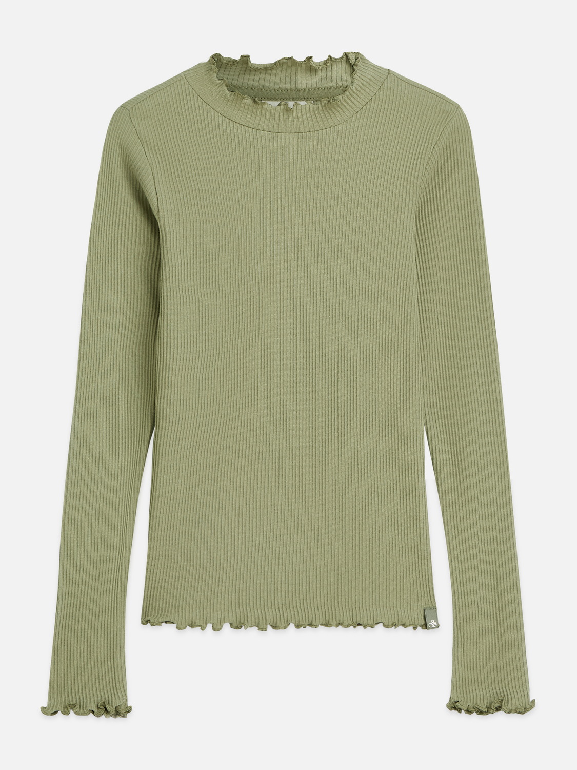 Ribbed Slimfit Longsleeved Tshirt