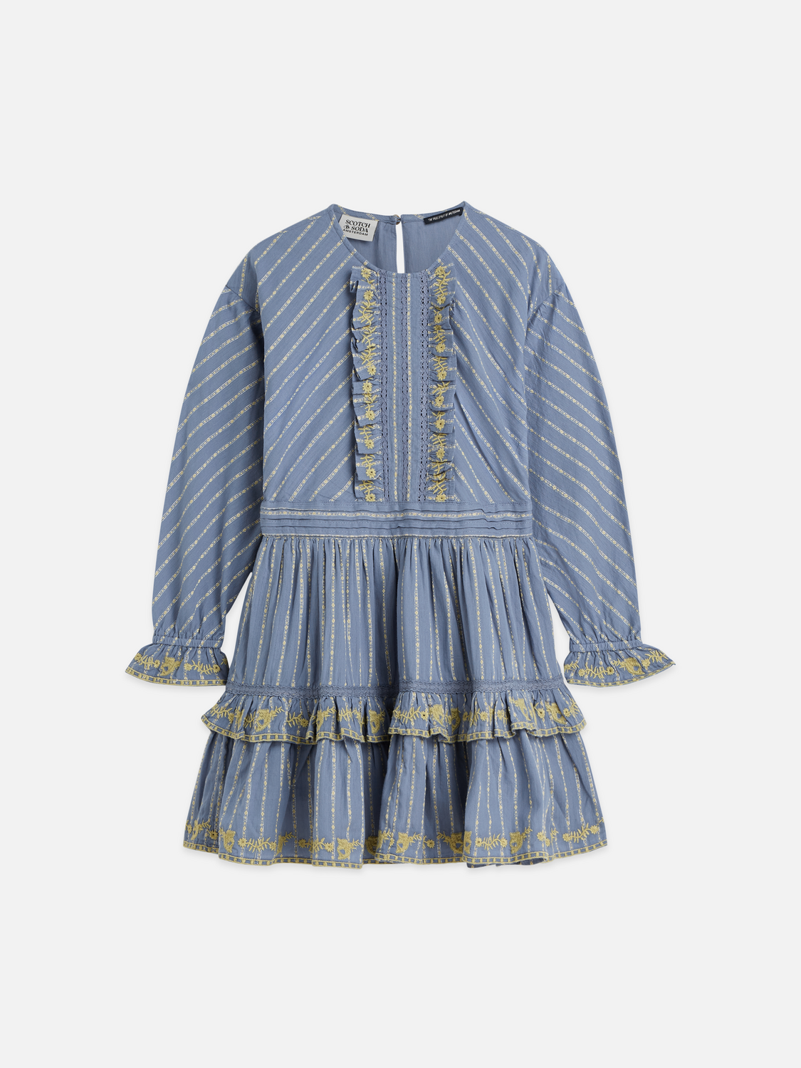 Festive Lurex Striped Dress