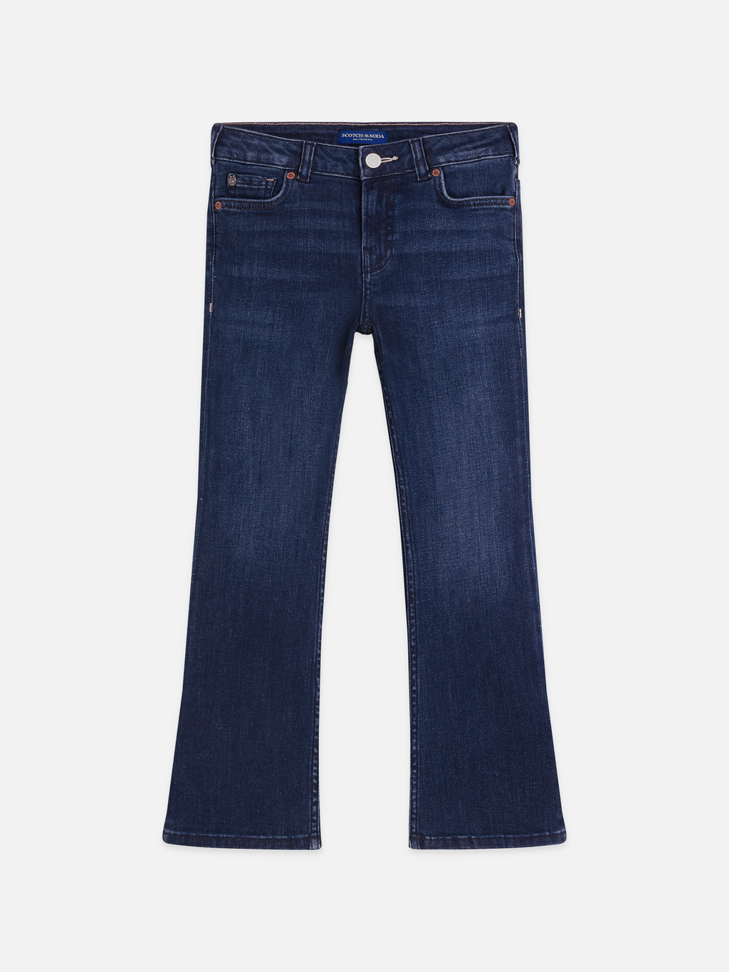 Girls The Charm High-Waisted Flared Denim