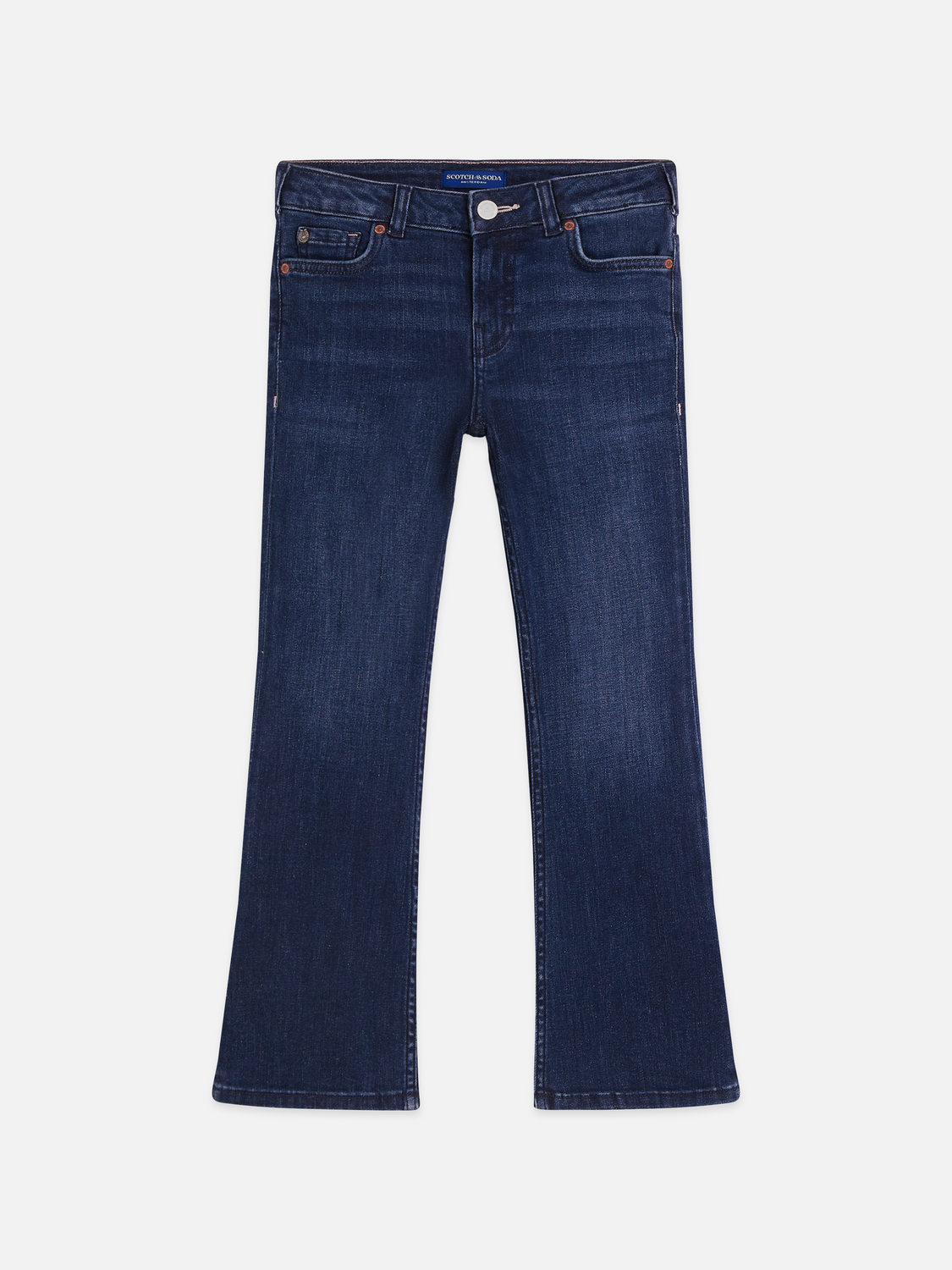 Girls The Charm High-Waisted Flared Denim