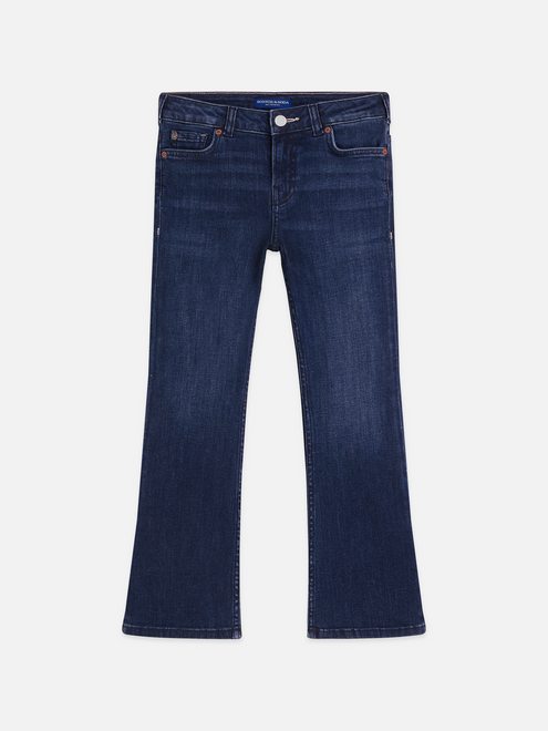 Girls The Charm High-Waisted Flared Denim