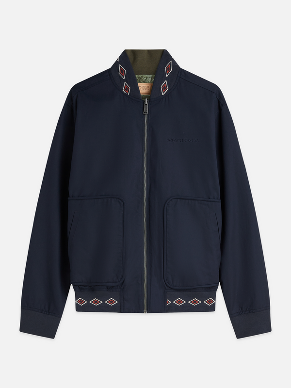 Veste imprimée réversible