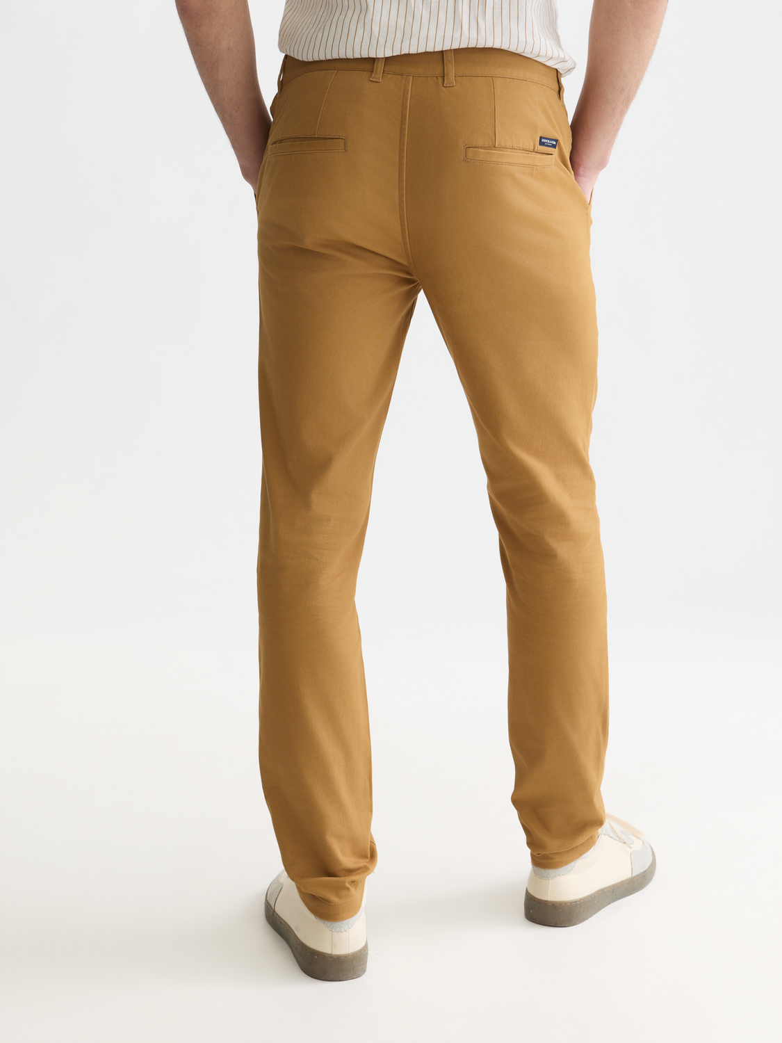 Essentials Stuart Stretch Cotton-Blend Twill Chino