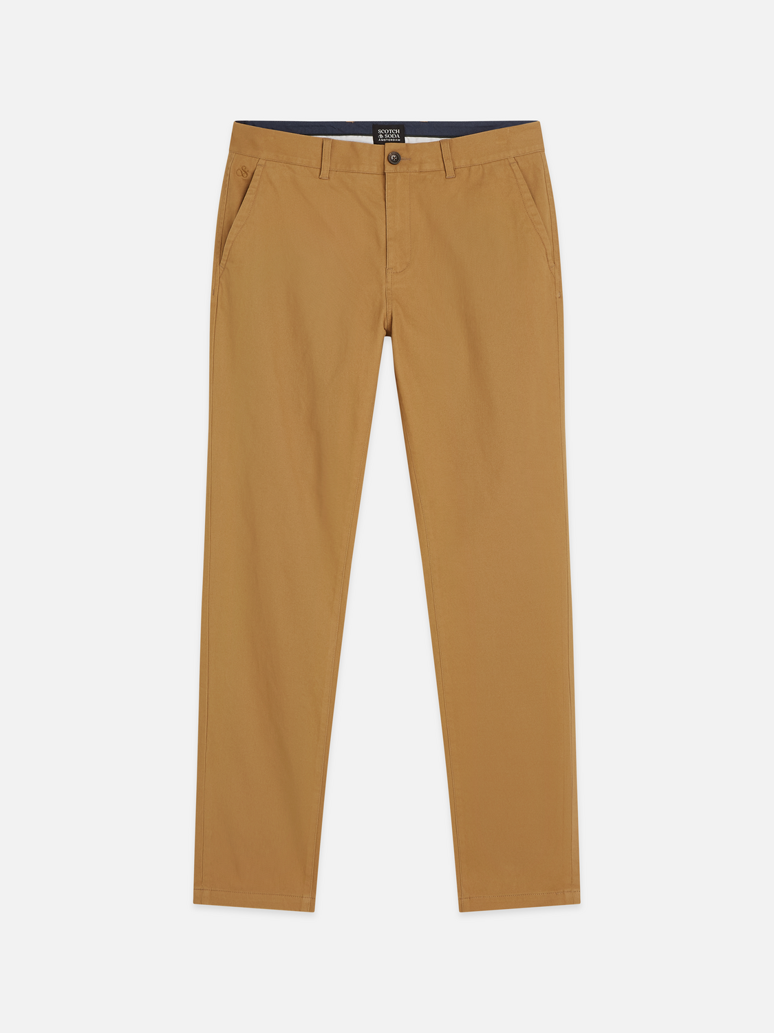 Essentials Stuart Stretch Cotton-Blend Twill Chino