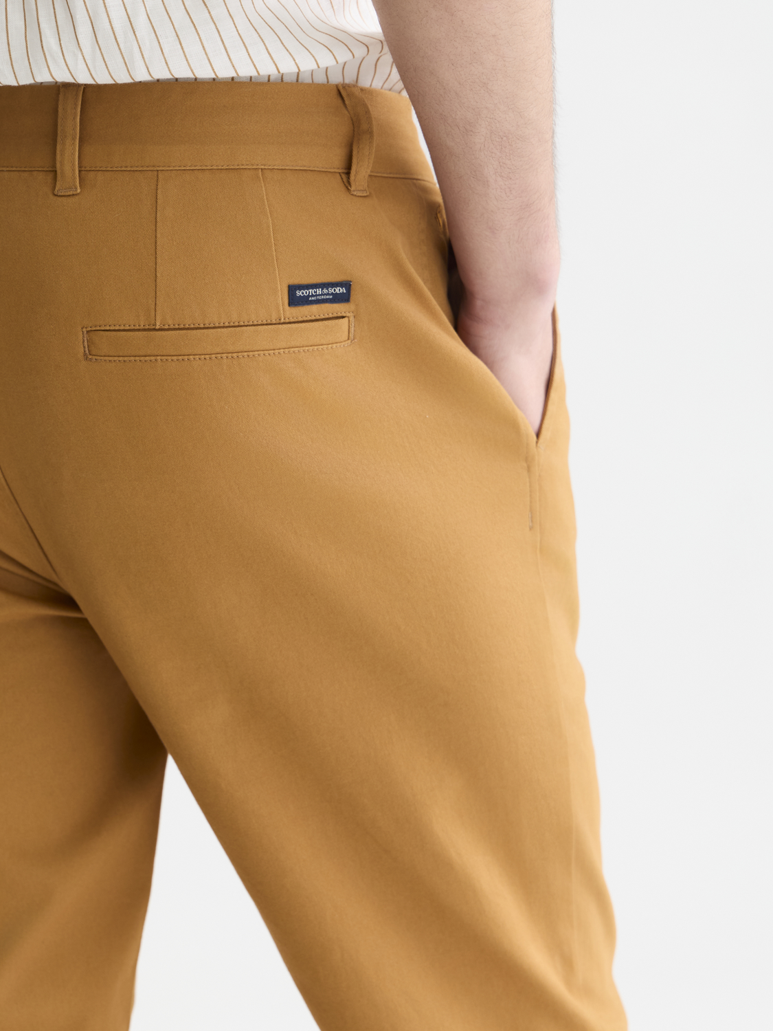 Seasonal Core Mott Stretch Cotton-Blend Twill Chino