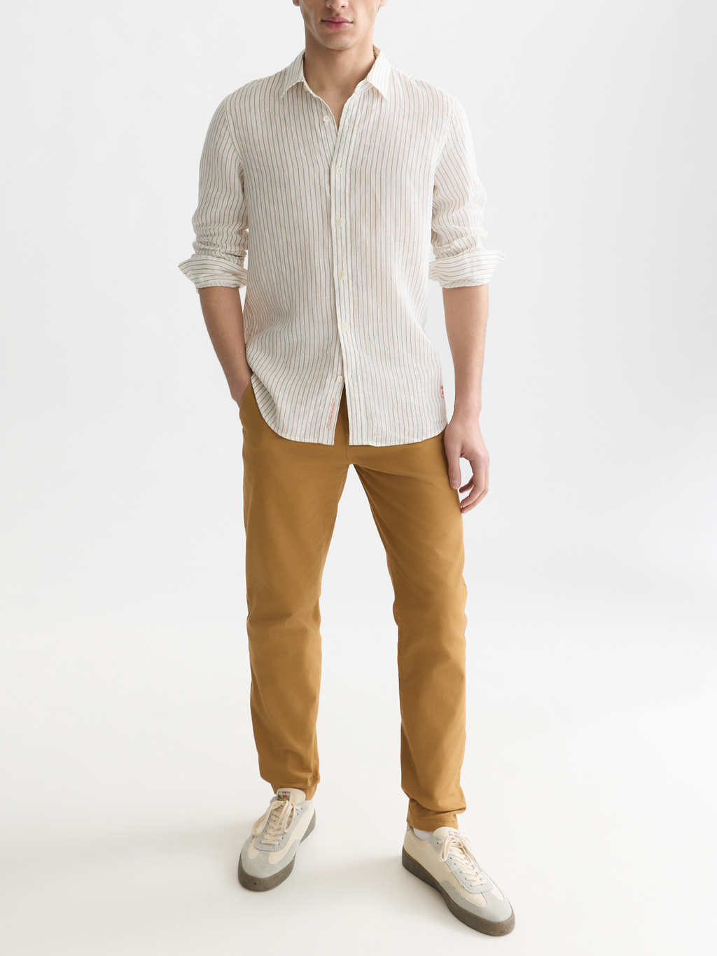 Seasonal Core Mott Stretch Cotton-Blend Twill Chino