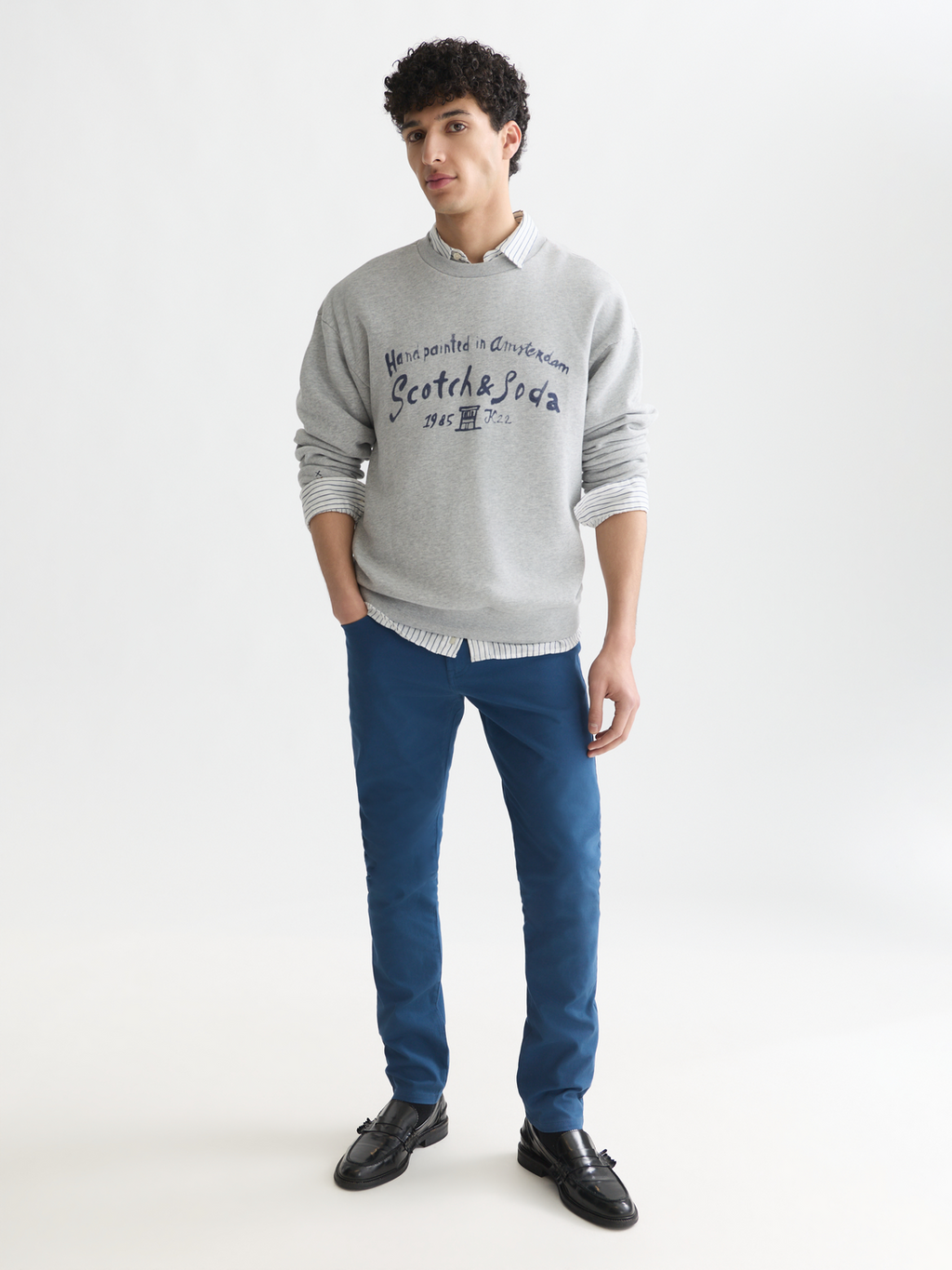 Essentials Mott Stretch Cotton-Blend Twill Chino