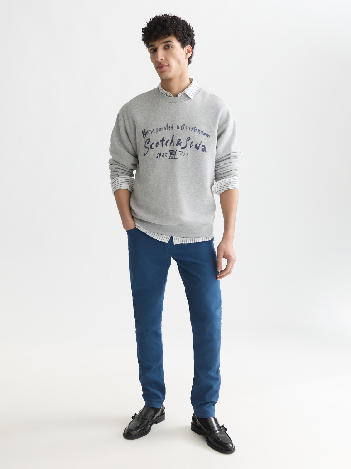 Essentials Mott Stretch Cotton-Blend Twill Chino