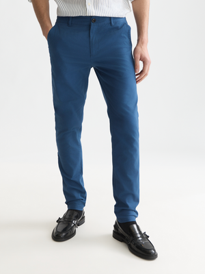 Essentials Mott Stretch Cotton-Blend Twill Chino