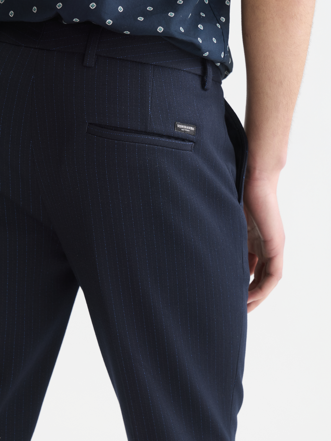 Essentials Mott Tailored Jersey Chino