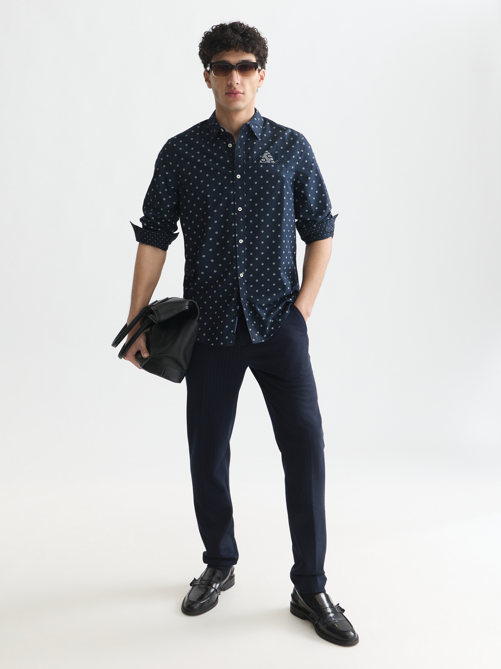 Essentials Mott Tailored Jersey Chino