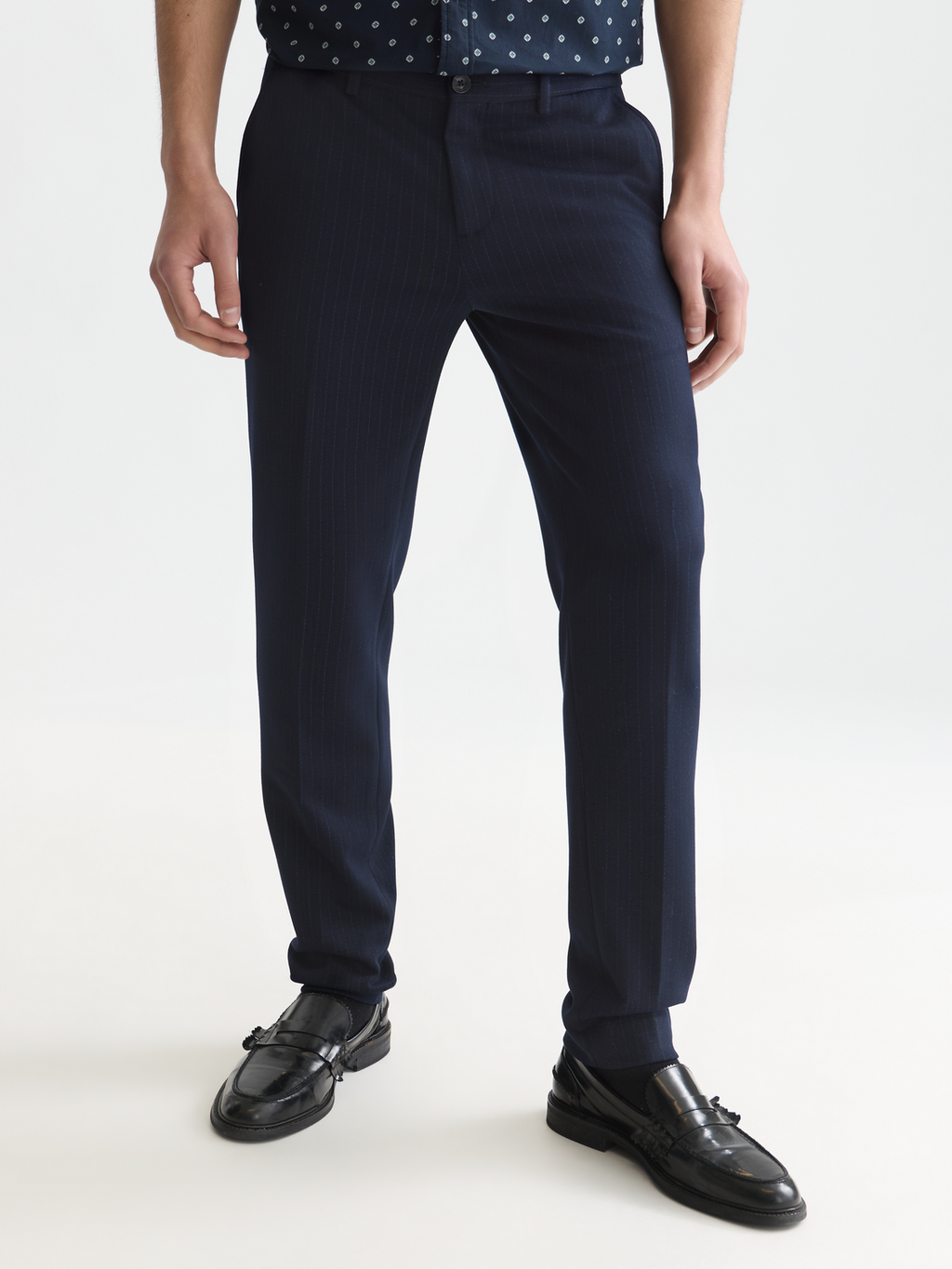 Essentials Mott Tailored Jersey Chino