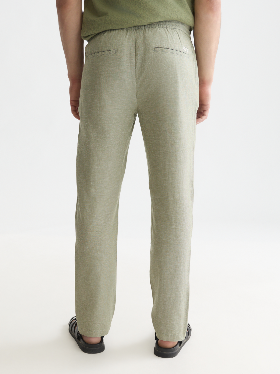 Essentials Warren Cotton-Linen Twill Jogger