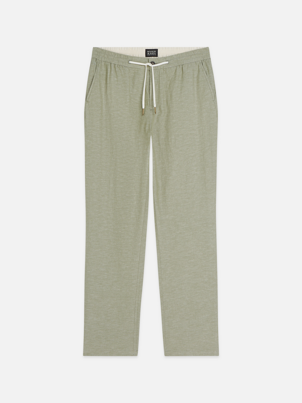 Essentials Warren Cotton-Linen Twill Jogger