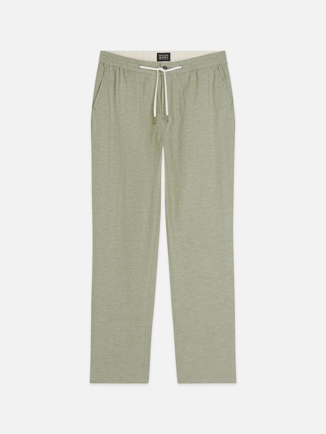 Essentials Warren Cotton-Linen Twill Jogger