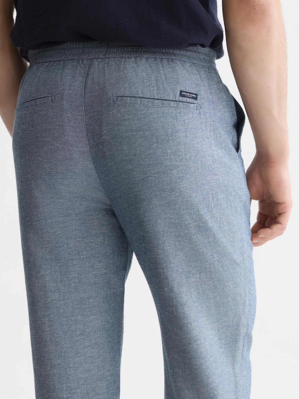 Essentials Warren Cotton-Linen Twill Jogger