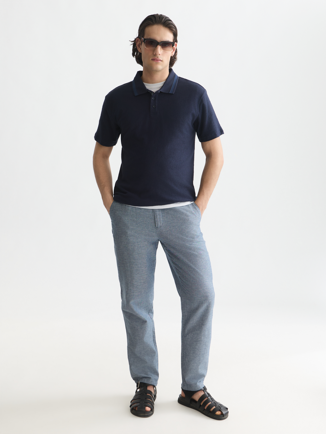 Essentials Warren Cotton-Linen Twill Jogger