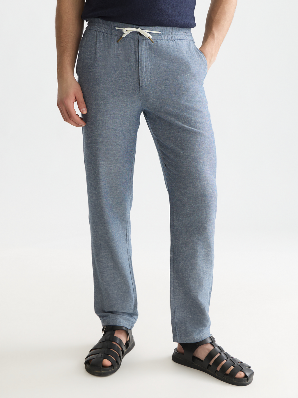 Essentials Warren Cotton-Linen Twill Jogger