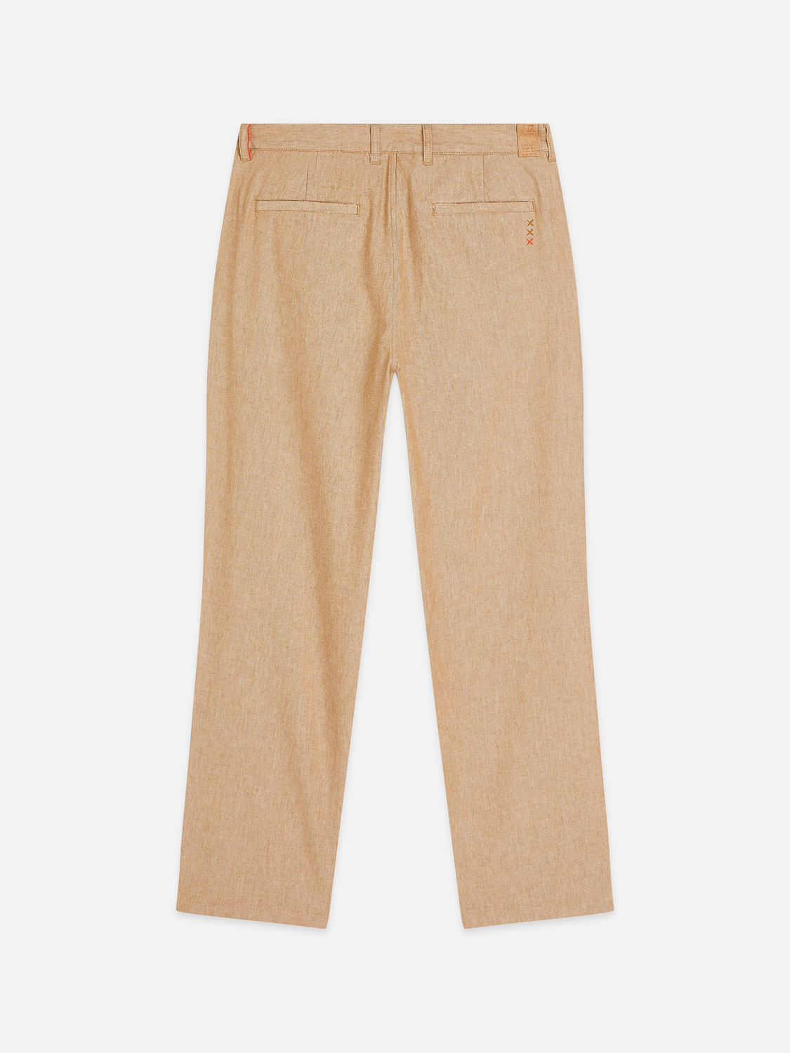 Harper Linen Blend Twill Tapered-Fit Chino