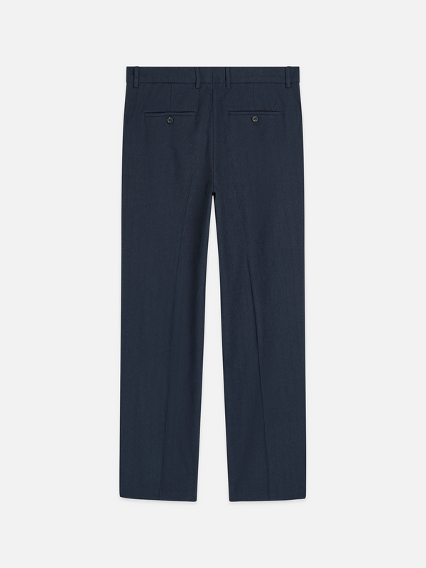 Otis Linen Blend Herringbone Relaxed Straight-Fit Chino