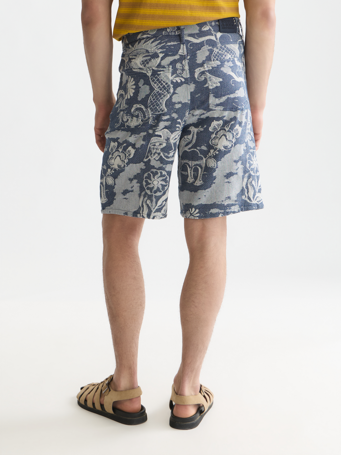 Scotch & Soda x Royal Delft Wide Shorts