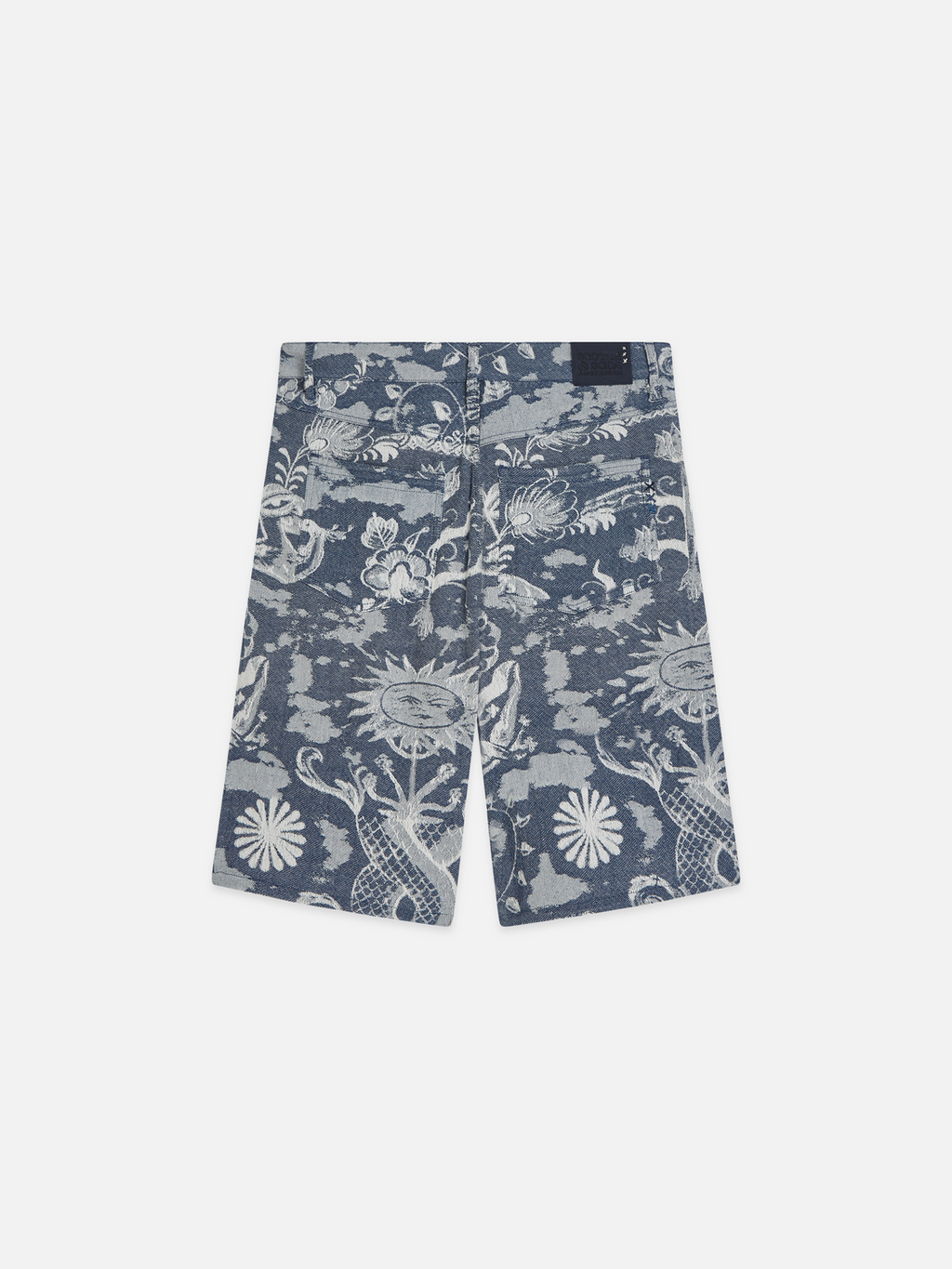 Scotch & Soda x Royal Delft Wide Shorts