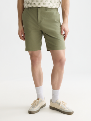 Essentials Stuart Cotton Twill Regular-Fit Shorts