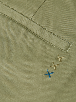 Essentials Stuart Cotton Twill Regular-Fit Shorts