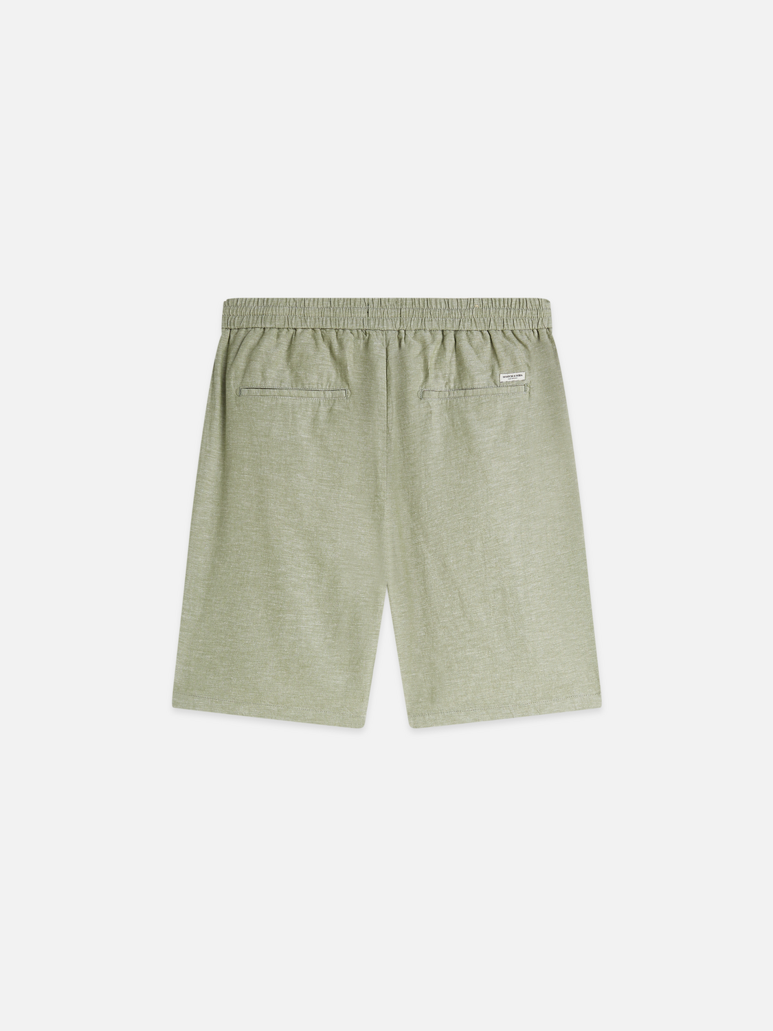 Essentials Fave Cotton Linen Regular-Fit Shorts