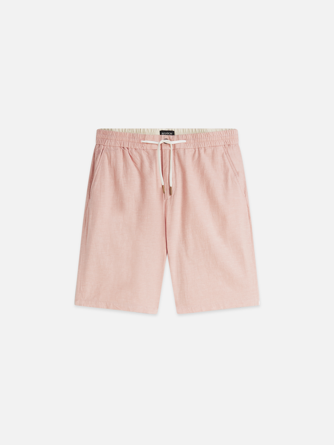 Essentials Fave Cotton Linen Regular-Fit Shorts
