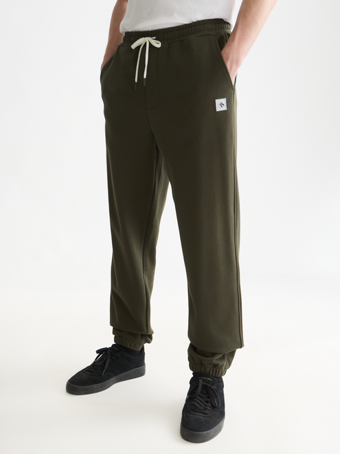 Essentials Logo Badge Regular-Fit Sweatpants