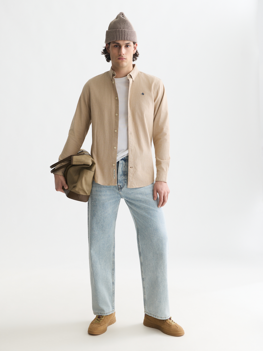 Seasonal Core Oxford Solid Regular-Fit Shirt