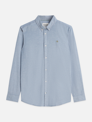 Seasonal Essentials —  Oxford Solid Regular-Fit Shirt