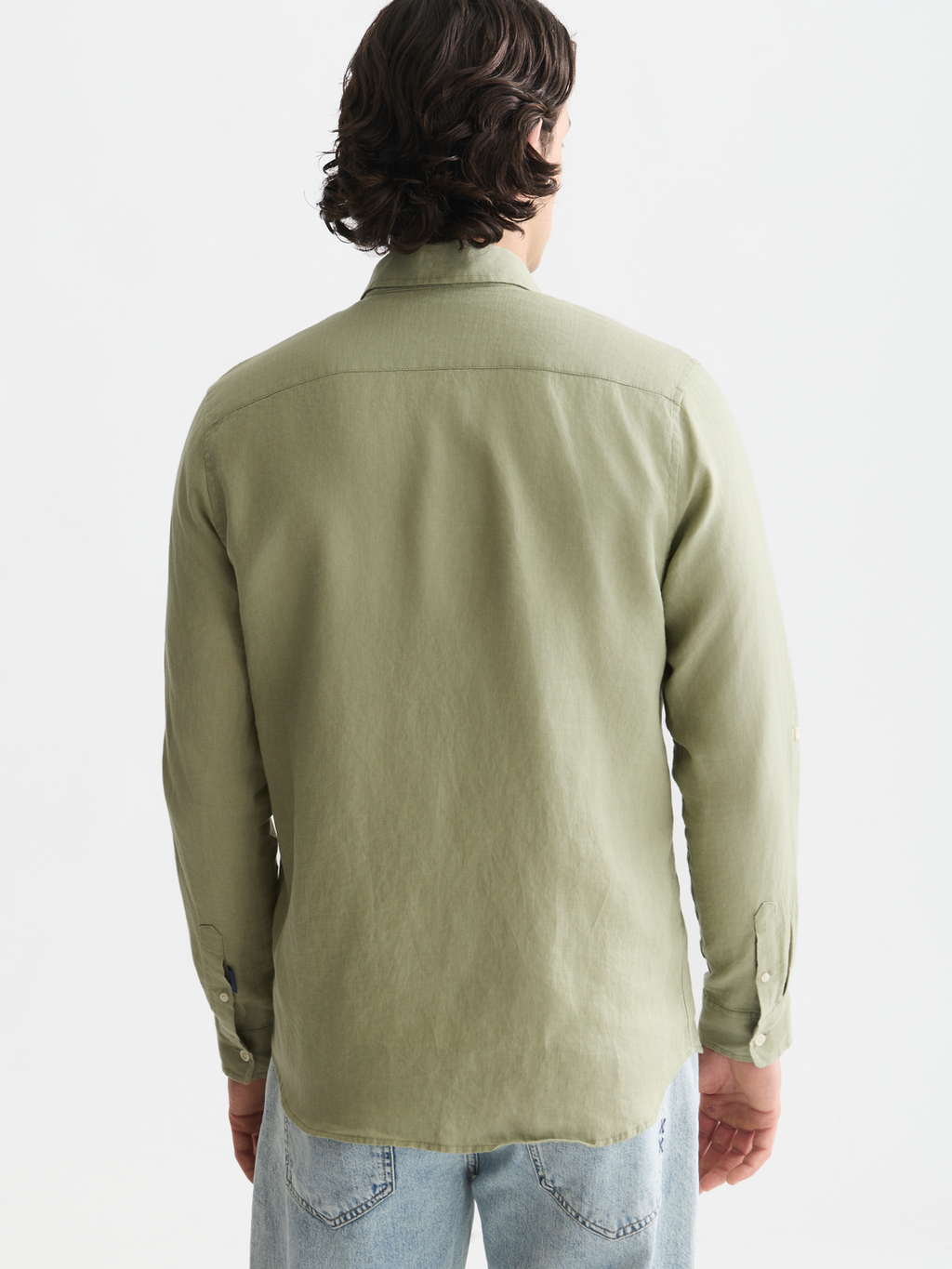Essentials Linen Regular-Fit Shirt