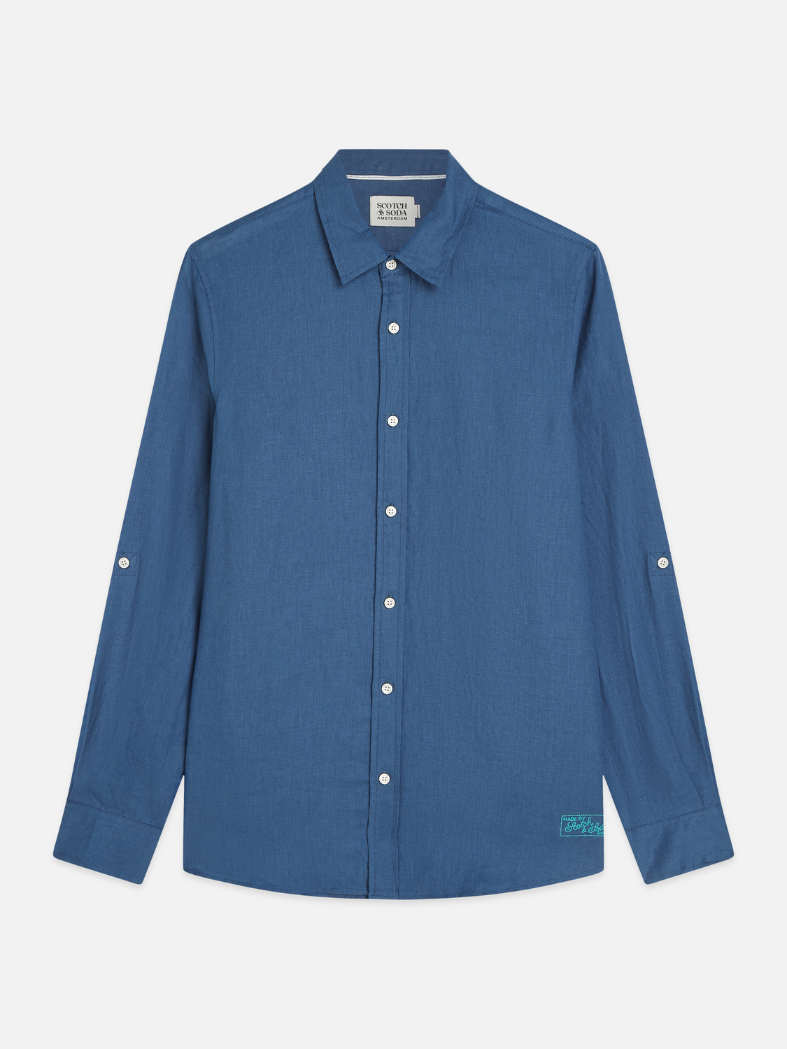 Essentials Linen Regular-Fit Shirt