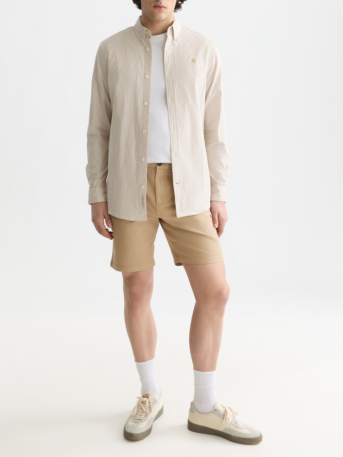 Seasonal Core Oxford Striped Regular-Fit Shirt