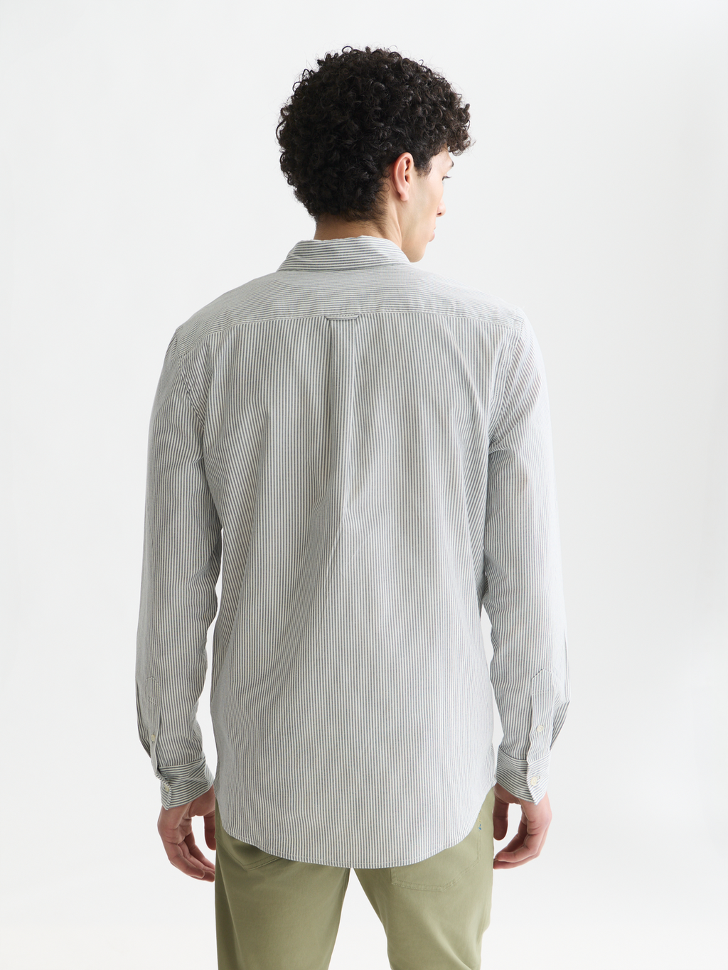 Seasonal Core Oxford Striped Regular-Fit Shirt
